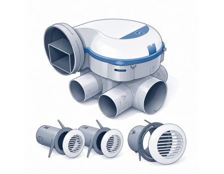 Remplacement VMC simple flux autoréglable ALDES EasyHOME Auto