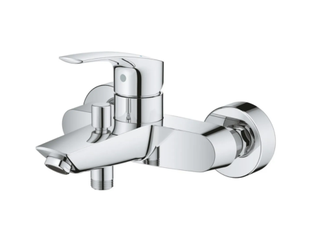 Mitigeur baignoire mural Grohe Eurosmart avec pose