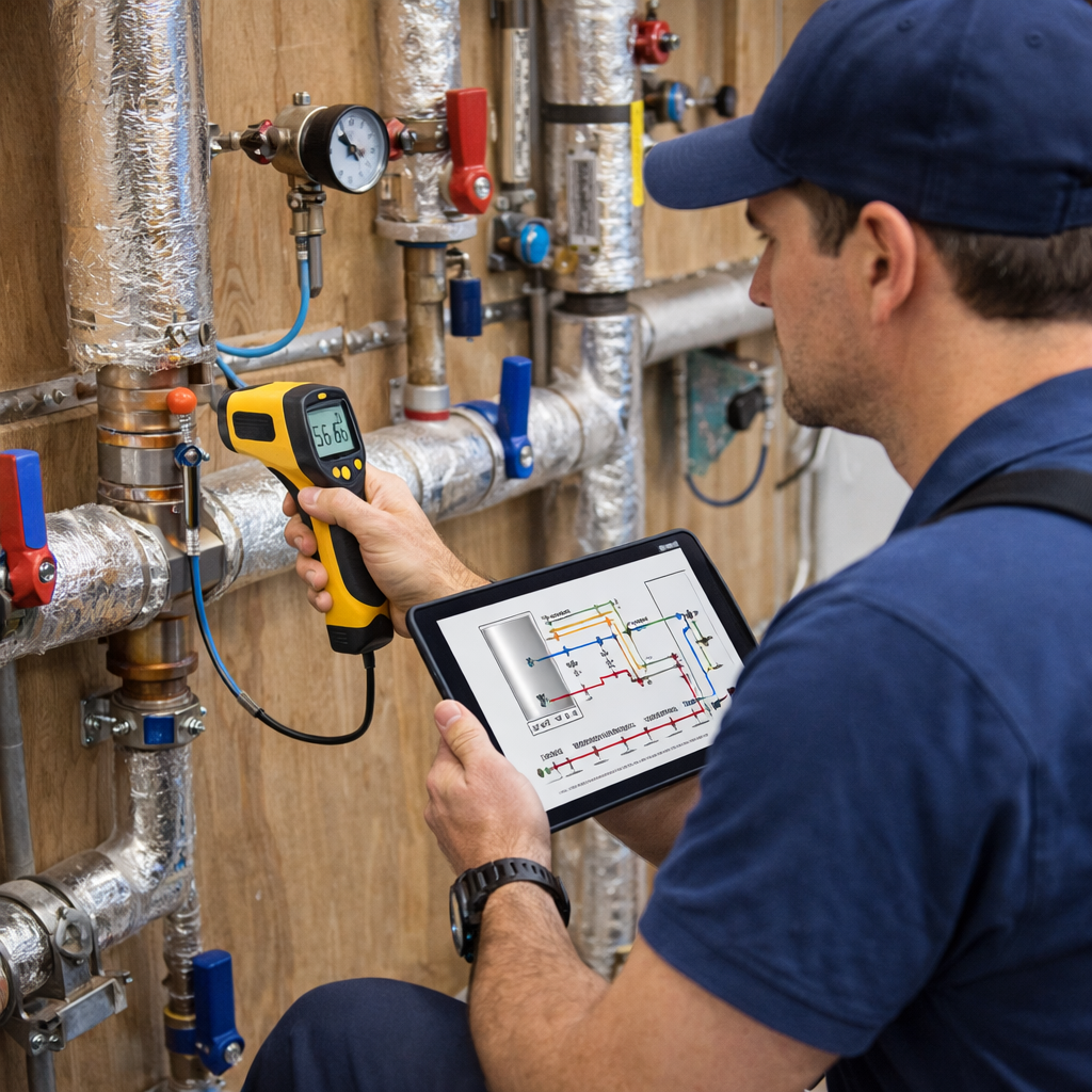 Audit complet de l’installation plomberie
